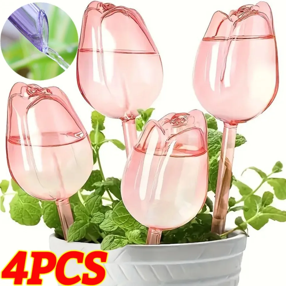 Self Watering Insert - 4/1PCS Riego Automático por Goteo, Globos